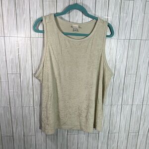 A NEW DAY TERRY COTH FEEL TANK TOP-NWOT